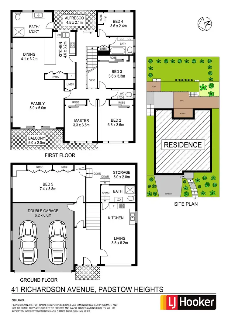 Floorplan of Homely house listing, 41 Richardson Avenue, Padstow Heights NSW 2211