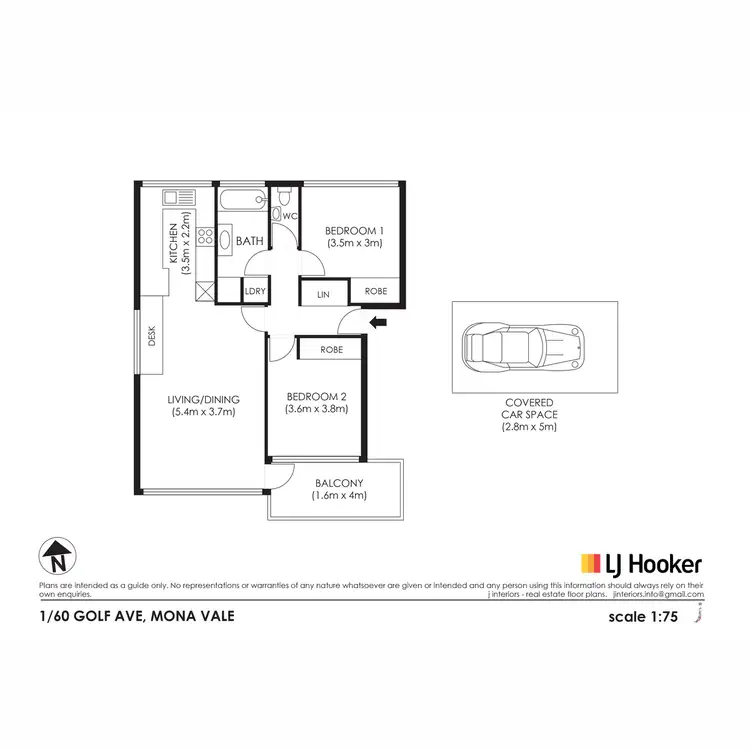 Floorplan of Homely apartment listing, 1/60 Golf Avenue, Mona Vale NSW 2103