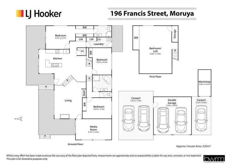 Floorplan of Homely house listing, 196 Francis Street, Moruya NSW 2537