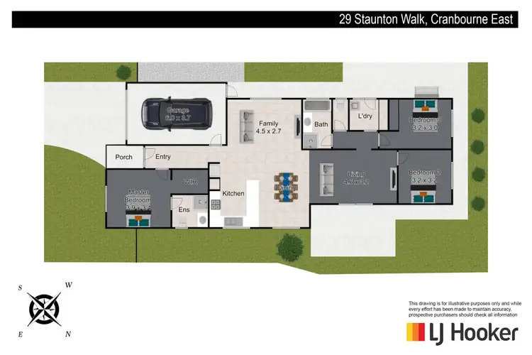 Floorplan of Homely house listing, 29 Staunton Walk, Cranbourne East VIC 3977