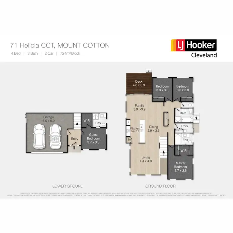 Floorplan of Homely house listing, 71 Helicia Circuit, Mount Cotton QLD 4165