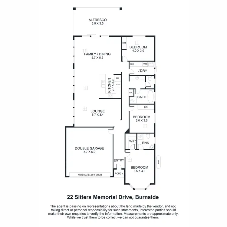 Floorplan of Homely house listing, 22 Sitters Memorial Drive, Burnside SA 5066