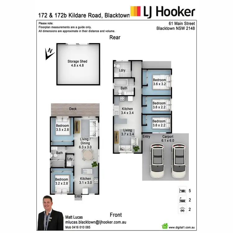 Floorplan of Homely house listing, 172 Kildare Road, Blacktown NSW 2148