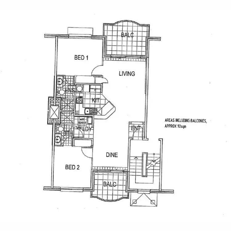 Floorplan of Homely unit listing, 7/35 Loder Street, Biggera Waters QLD 4216