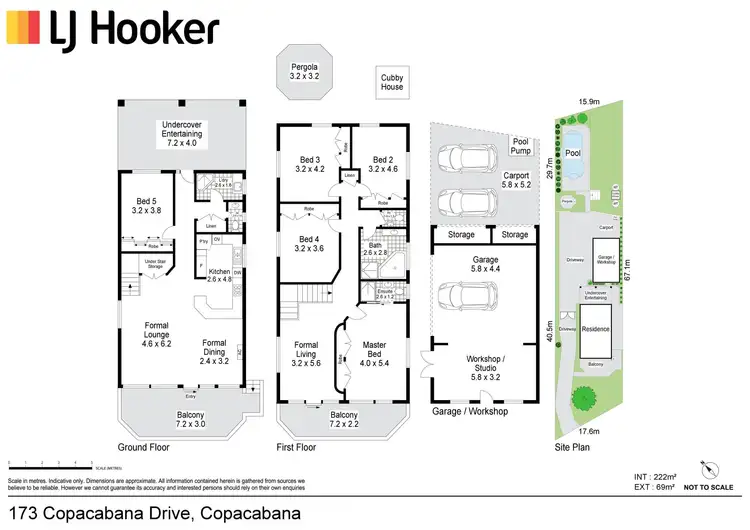 Floorplan of Homely house listing, 173 Copacabana Drive, Copacabana NSW 2251