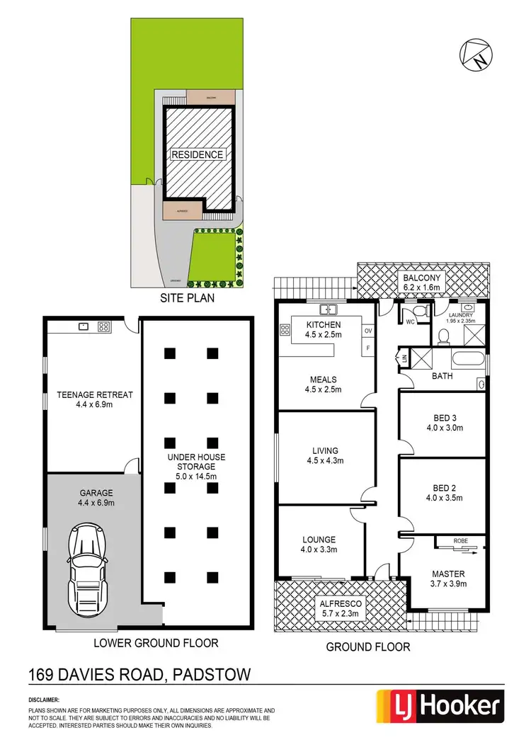 Floorplan of Homely house listing, 169 Davies Road, Padstow NSW 2211