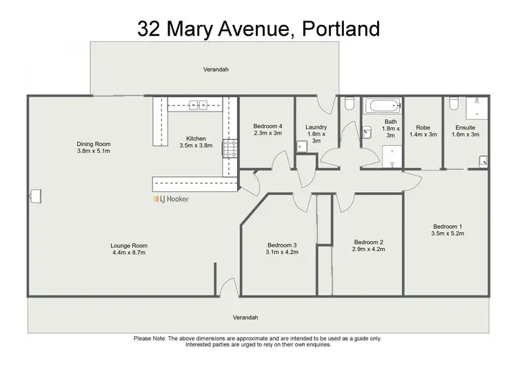 Floorplan of Homely rural property listing, 32 Mary Avenue, Portland NSW 2847
