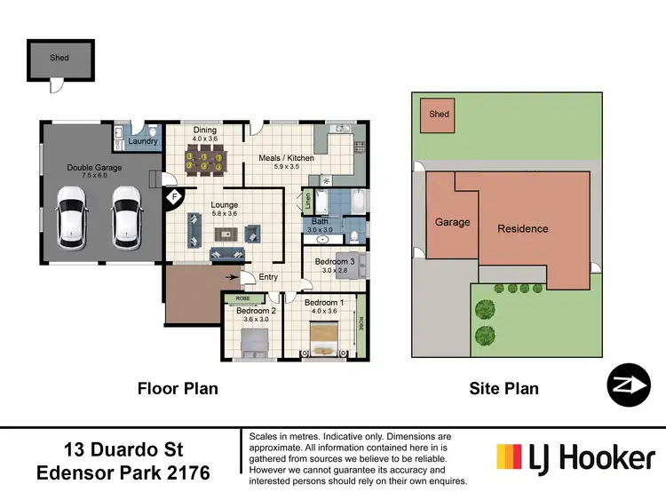 Floorplan of Homely house listing, 13 Duardo Street, Edensor Park NSW 2176