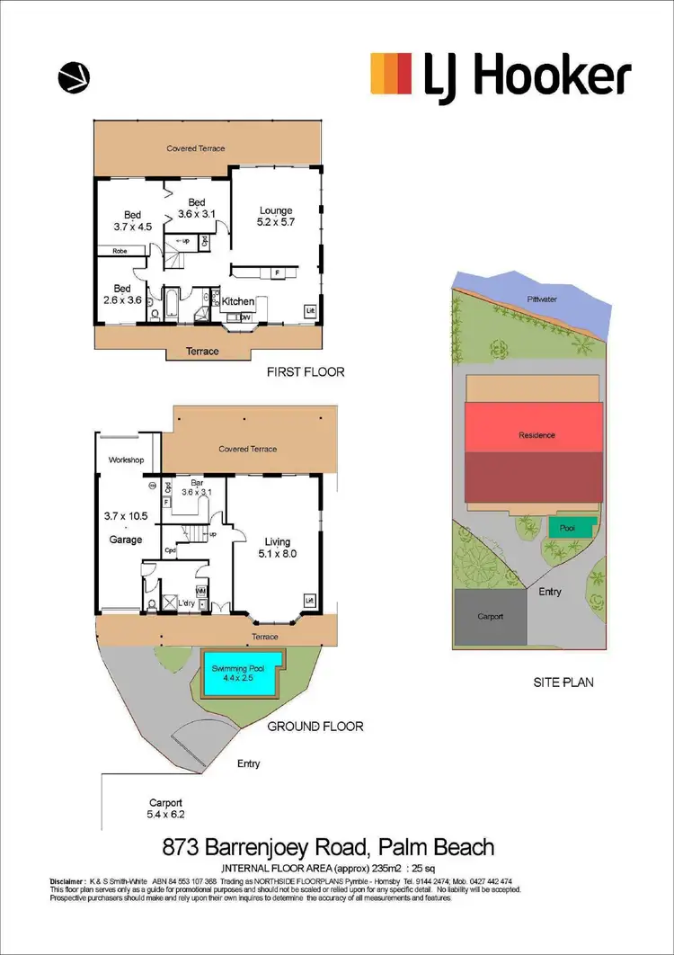 Floorplan of Homely house listing, 873 Barrenjoey Road, Palm Beach NSW 2108