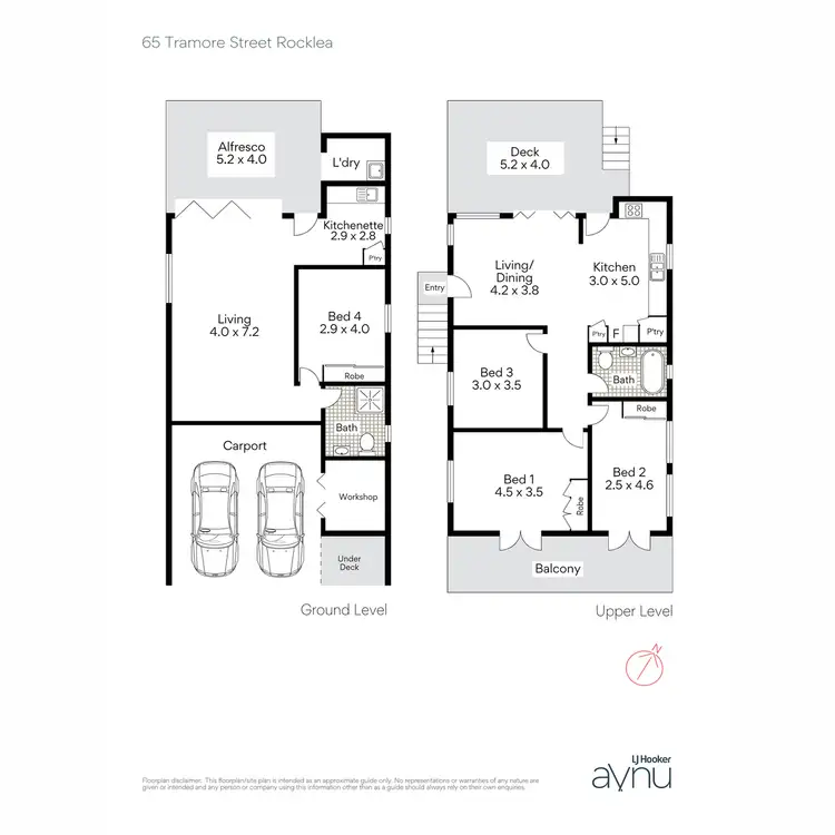 Floorplan of Homely house listing, 65 Tramore Street, Rocklea QLD 4106