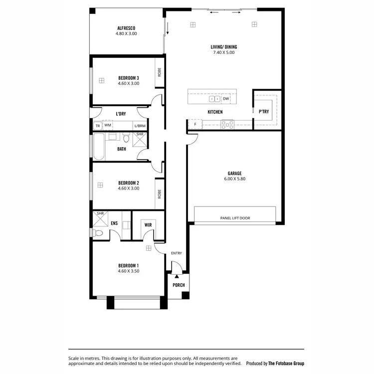 Floorplan of Homely house listing, Lot 1/27A Webster Street, Klemzig SA 5087