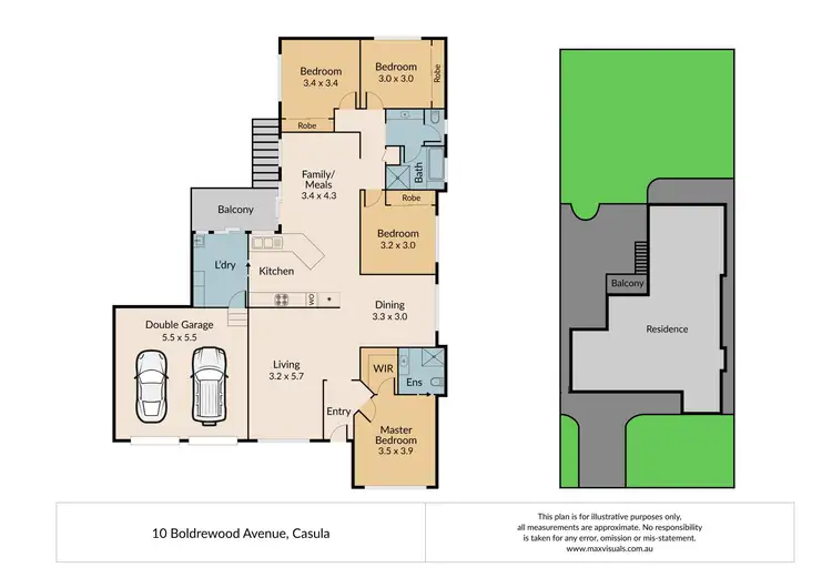 Floorplan of Homely house listing, 10 Boldrewood Ave, Casula NSW 2170