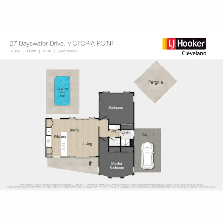Floorplan of Homely house listing, 27 Bayswater Drive, Victoria Point QLD 4165