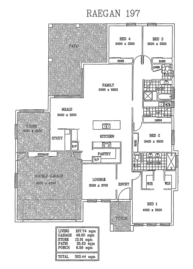 Floorplan of Homely house listing, 87 Messenger Avenue, Boorooma NSW 2650