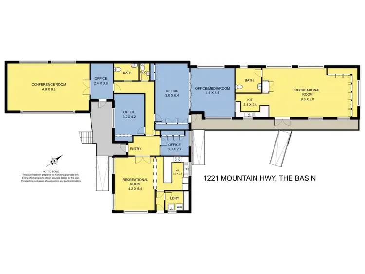 Floorplan of Homely house listing, 1221 Mountain Highway, The Basin VIC 3154