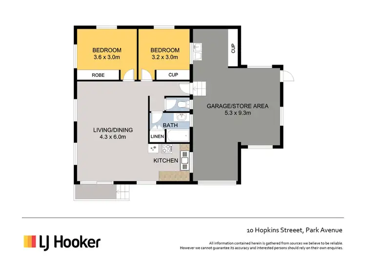 Floorplan of Homely house listing, 10 Hopkins Street, Park Avenue QLD 4701