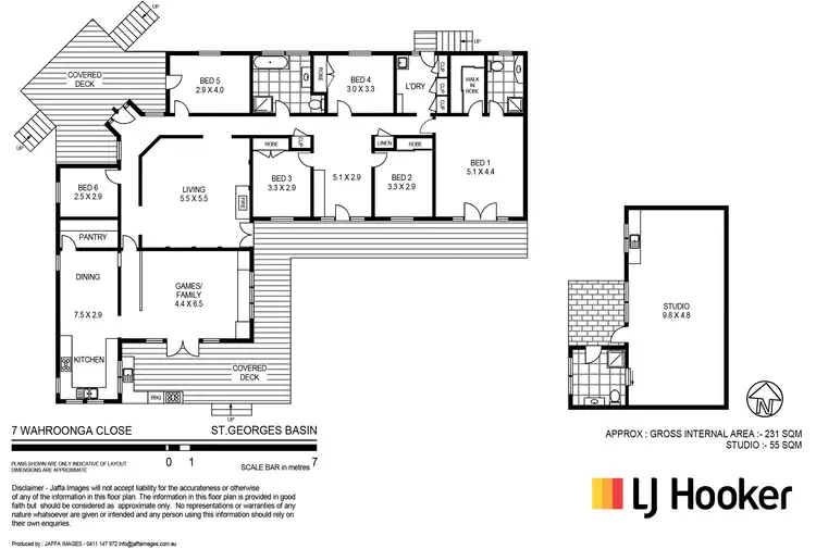 Floorplan of Homely house listing, 7 Wahroonga Close, St Georges Basin NSW 2540