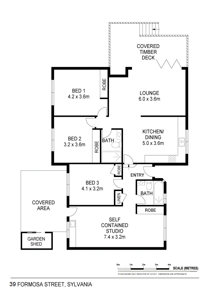Floorplan of Homely house listing, 39 Formosa Street, Sylvania NSW 2224