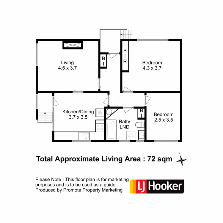 Floorplan of Homely house listing, 21 Lantana Road, Risdon Vale TAS 7016