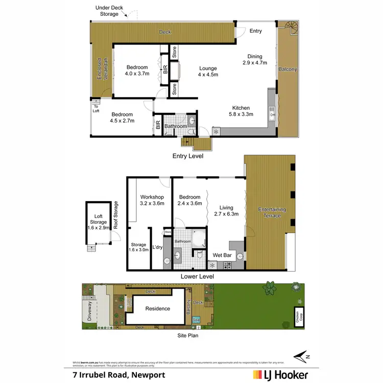 Floorplan of Homely house listing, 7 Irrubel Road, Newport NSW 2106