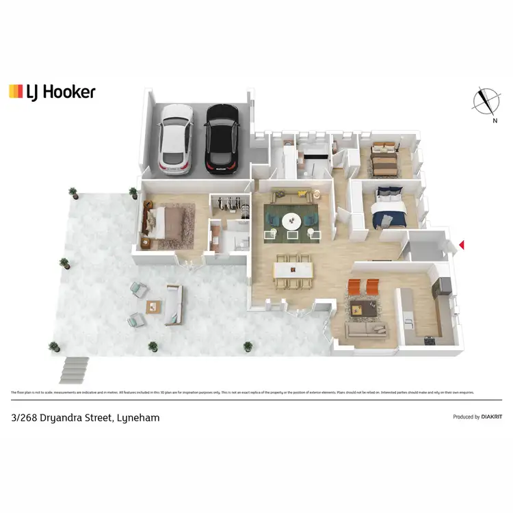 Floorplan of Homely house listing, 3/268 Dryandra Street, Lyneham ACT 2602
