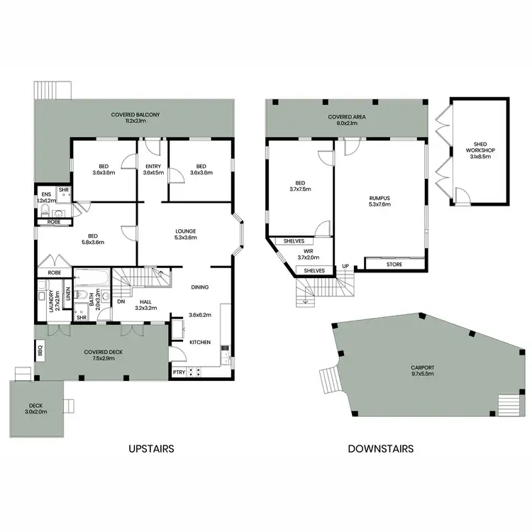 Floorplan of Homely house listing, 8 Gumtree Place, Bangalow NSW 2479