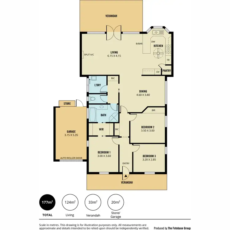 Floorplan of Homely house listing, 5 Fernbank Avenue, Golden Grove SA 5125
