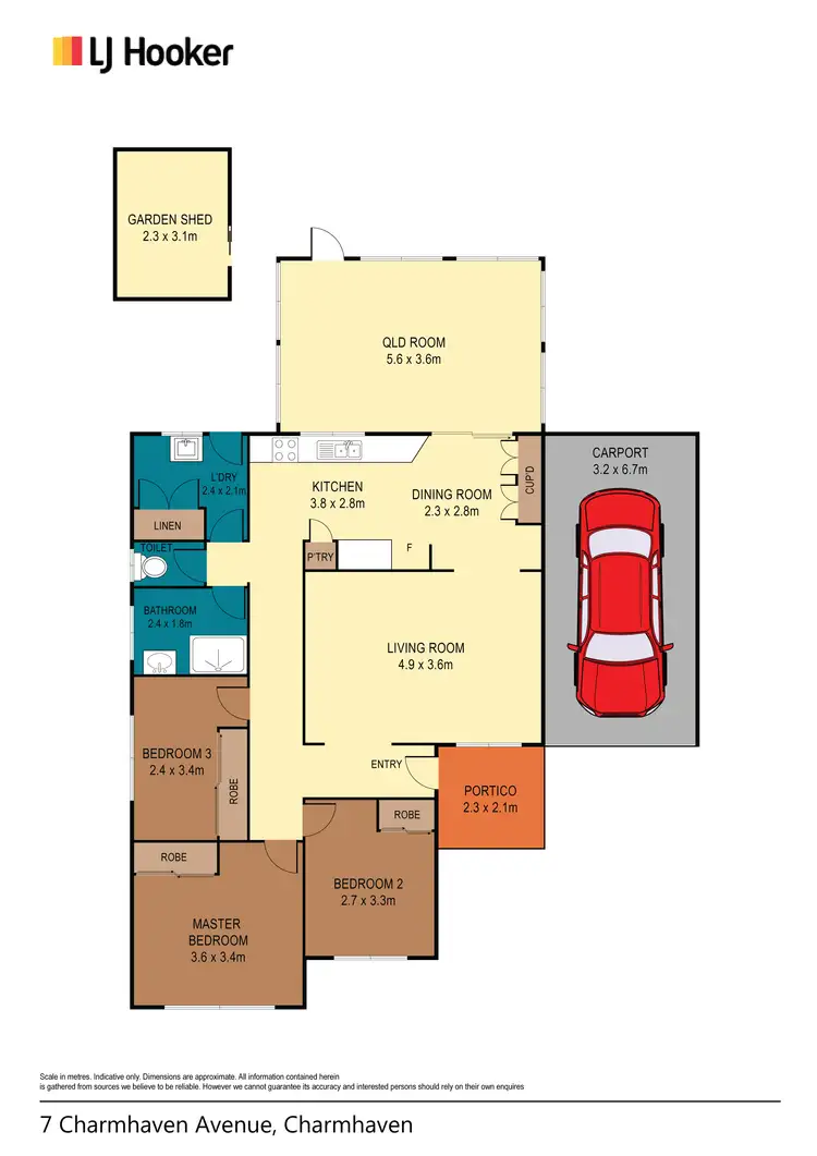 Floorplan of Homely house listing, 7 Charmhaven Avenue, Charmhaven NSW 2263
