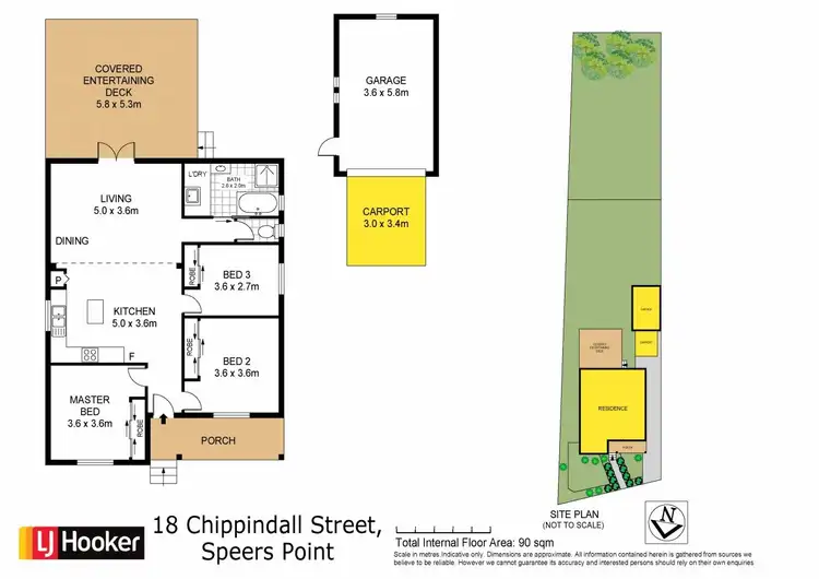 Floorplan of Homely house listing, 18 Chippindall Street, Speers Point NSW 2284