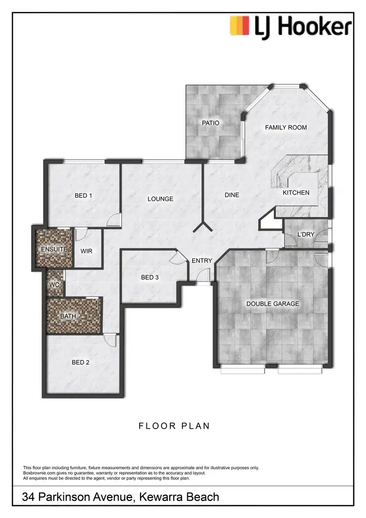 Floorplan of Homely house listing, 34 Parkinson Ave, Kewarra Beach QLD 4879