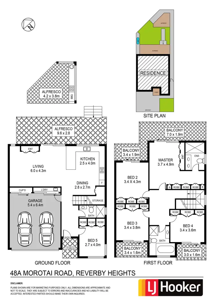 Floorplan of Homely house listing, 48A Morotai Road, Revesby Heights NSW 2212