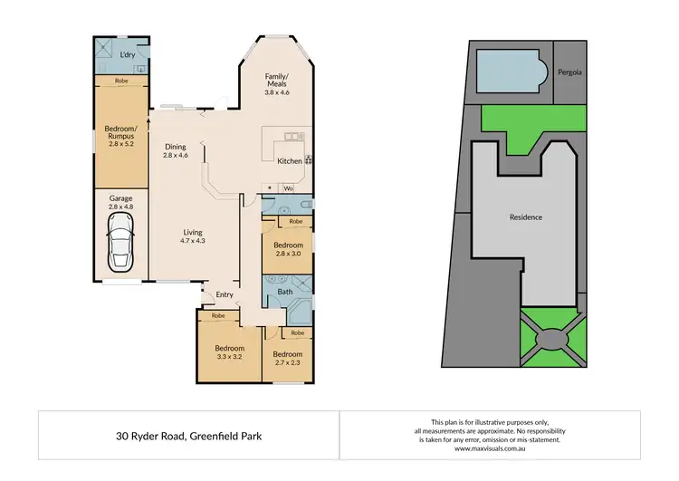 Floorplan of Homely house listing, 30 Ryder Road, Greenfield Park NSW 2176
