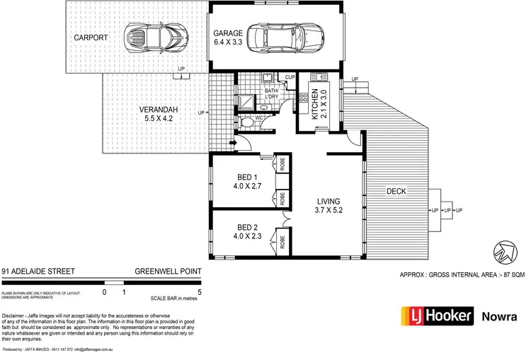 Floorplan of Homely house listing, 91 Adelaide Street, Greenwell Point NSW 2540