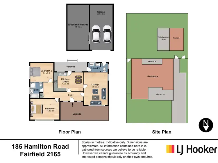 Floorplan of Homely house listing, 185 Hamilton Road, Fairfield NSW 2165