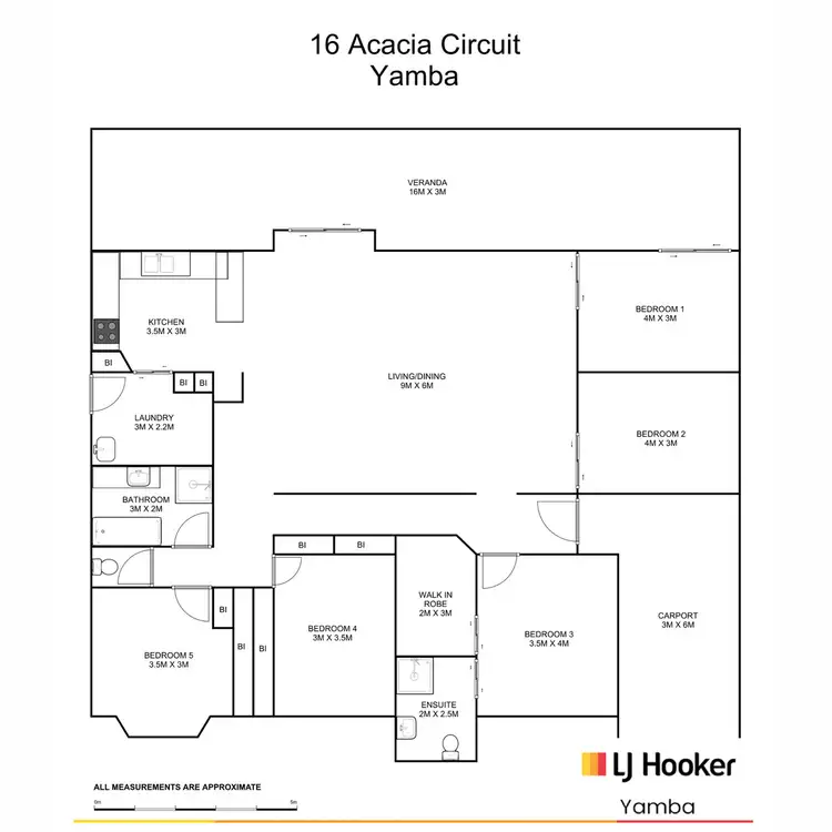 Floorplan of Homely house listing, 16 Acacia Circuit, Yamba NSW 2464