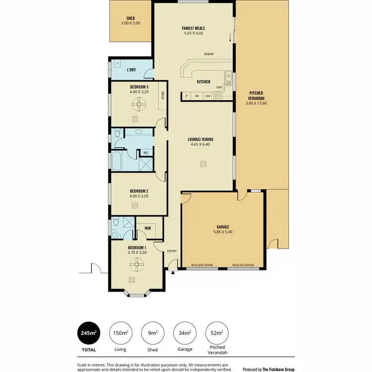 Floorplan of Homely house listing, 26 Amisfield Crescent, Greenwith SA 5125