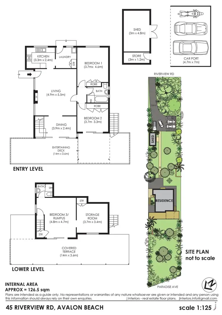 Floorplan of Homely house listing, 45 Riverview Road, Avalon Beach NSW 2107