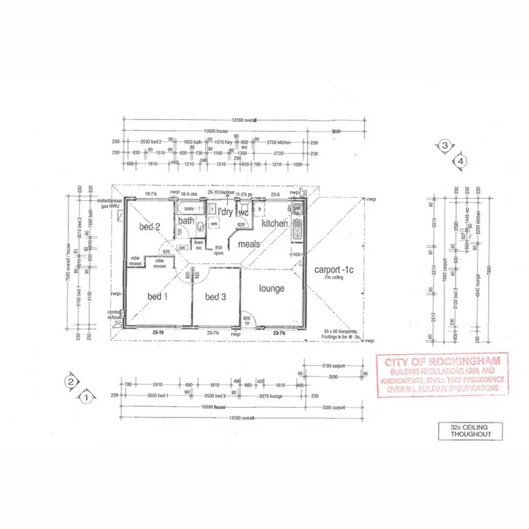 Floorplan of Homely house listing, 7 Rueval Court, Port Kennedy WA 6172