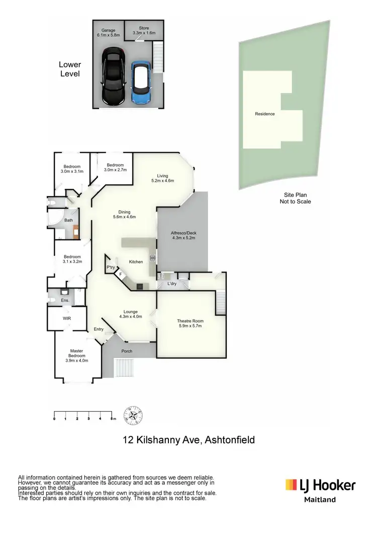 Floorplan of Homely house listing, 12 Kilshanny Avenue, Ashtonfield NSW 2323
