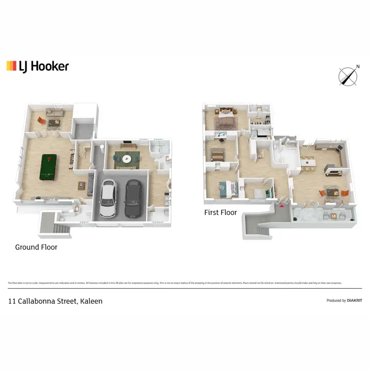 Floorplan of Homely house listing, 11 Callabonna Street, Kaleen ACT 2617
