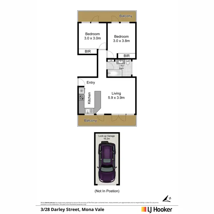 Floorplan of Homely unit listing, 3/28 Darley Street, Mona Vale NSW 2103