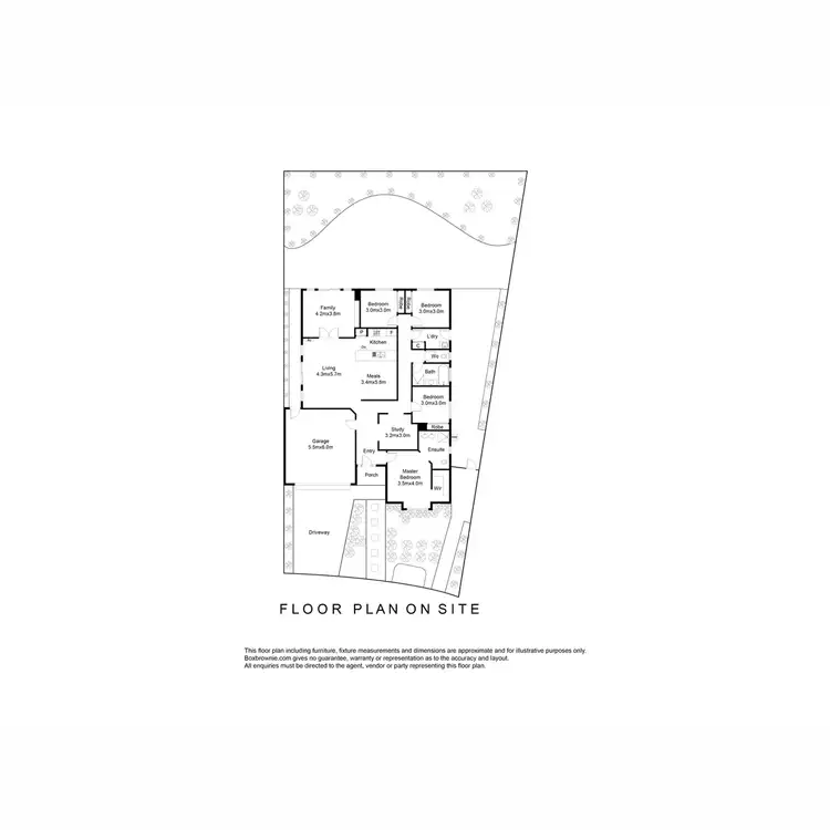 Floorplan of Homely house listing, 8 Mystic Grove, Point Cook VIC 3030
