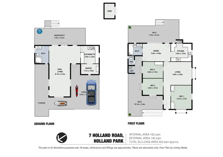 Floorplan of Homely house listing, 7 Holland Road, Holland Park QLD 4121