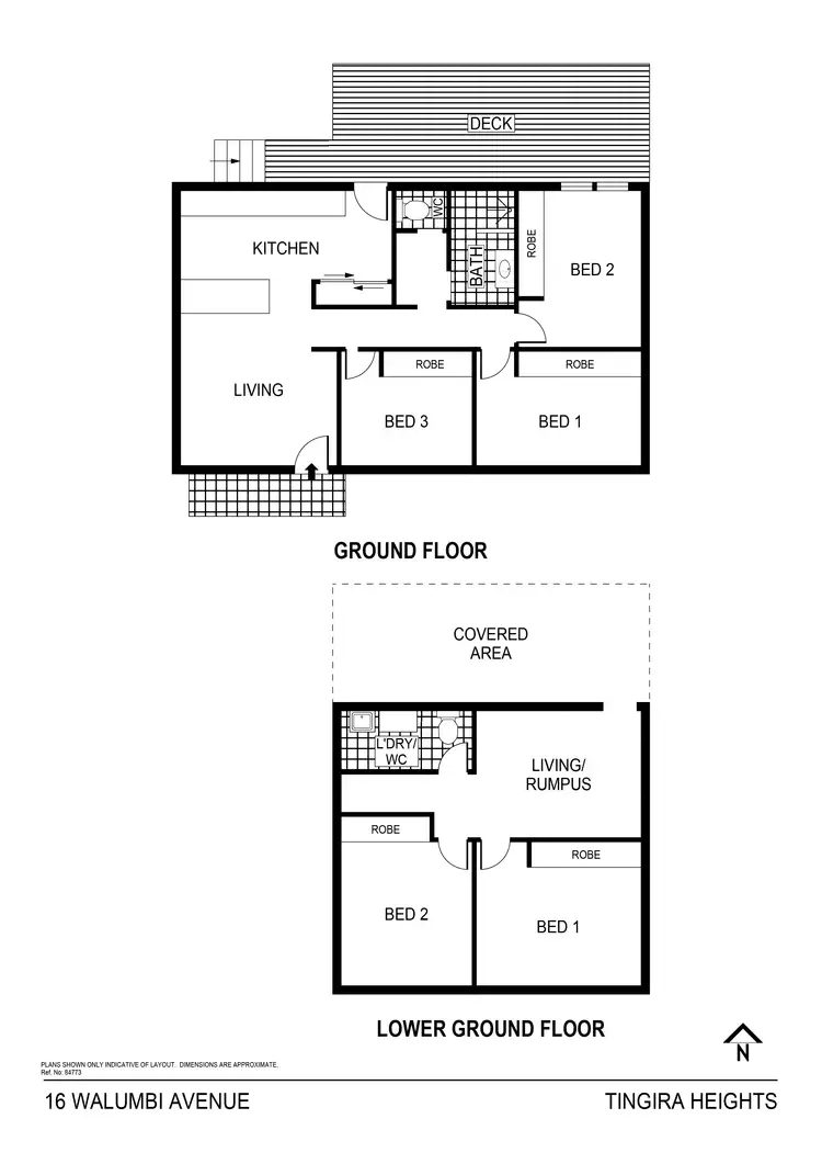 Floorplan of Homely house listing, 16 Walumbi Avenue, Tingira Heights NSW 2290