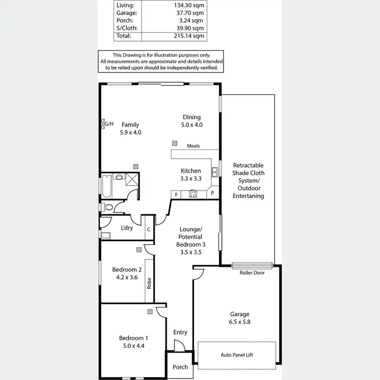 Floorplan of Homely house listing, 11A Strathbogie Avenue, Findon SA 5023