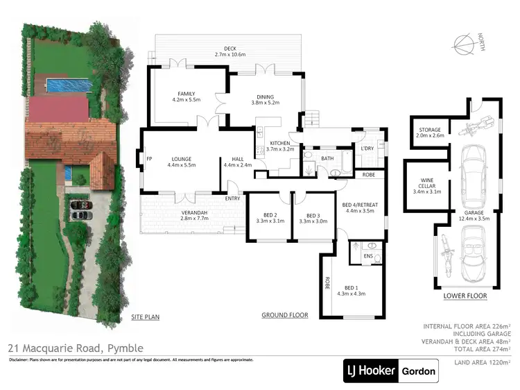 Floorplan of Homely house listing, 21 Macquarie Road, Pymble NSW 2073