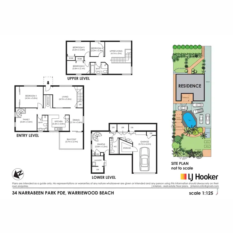 Floorplan of Homely house listing, 34 Narrabeen Park Parade, Warriewood NSW 2102