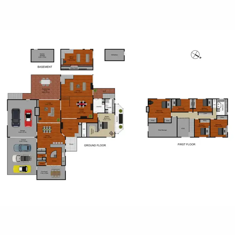 Floorplan of Homely house listing, 49 Culgoa Circuit, O'malley ACT 2606