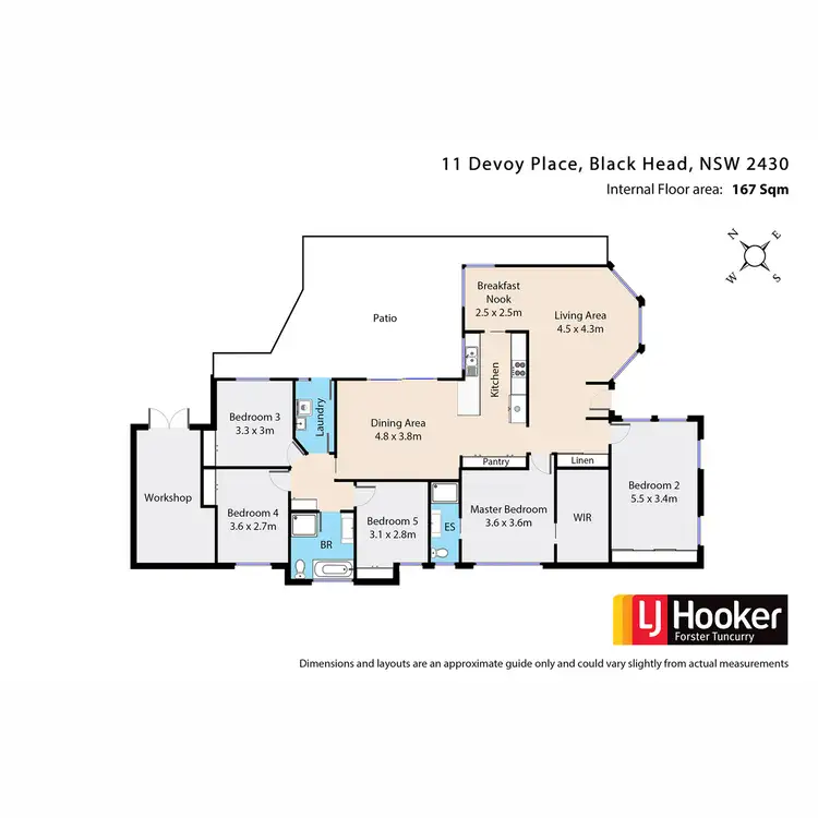 Floorplan of Homely house listing, 11 Devoy Place, Black Head NSW 2430