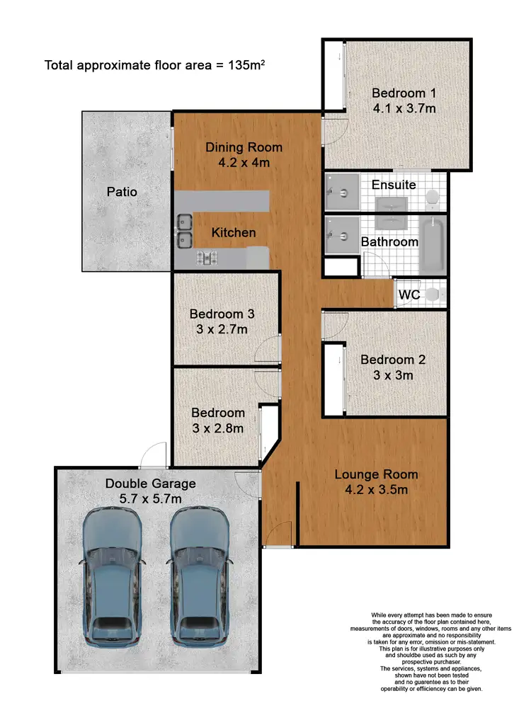 Floorplan of Homely house listing, 2 Durham Court, Heritage Park QLD 4118